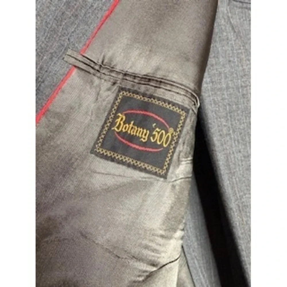 Botany 500 gray pinstripe
